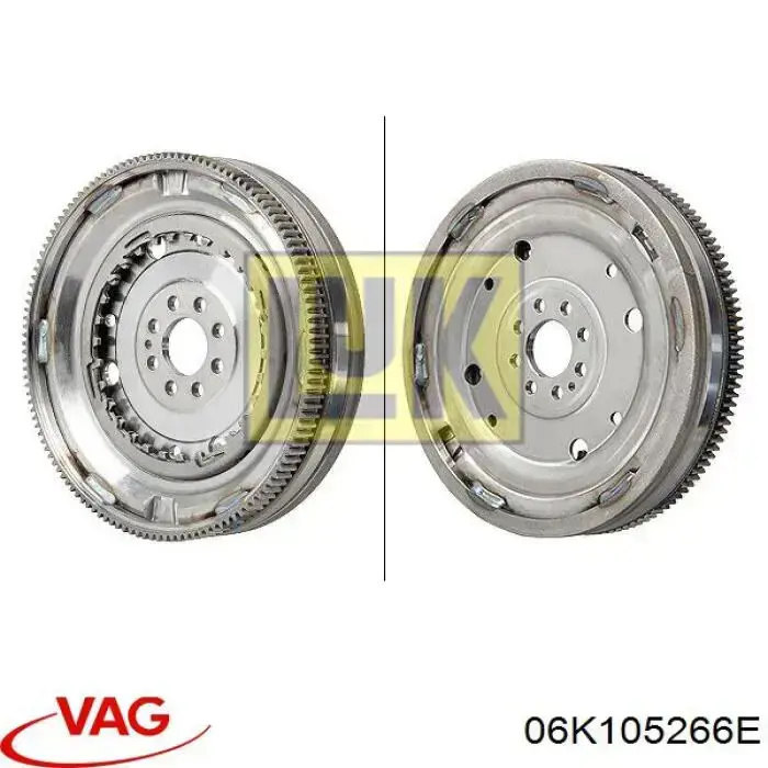 06K105266E VAG Koło zamachowe silnika