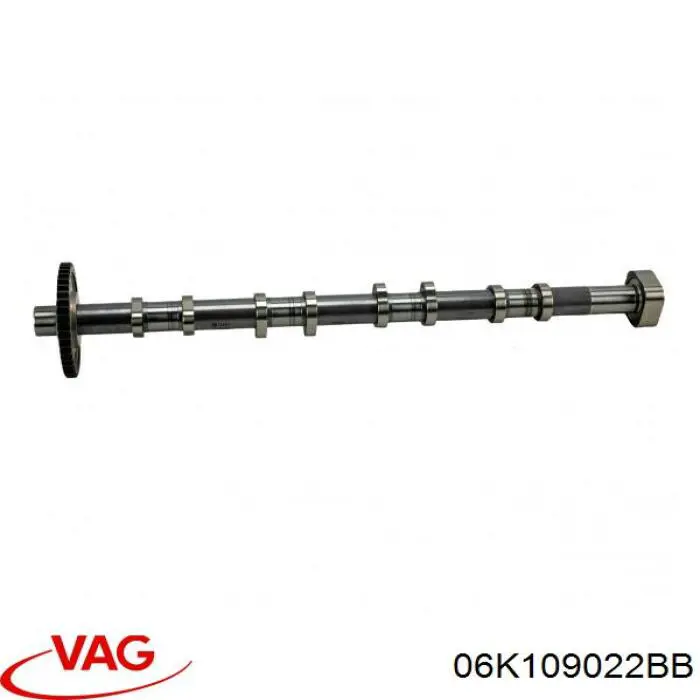 Wał rozrządu silnika wylotowy, wydechowy VAG 06K109022BB cena, od 70,59 USD