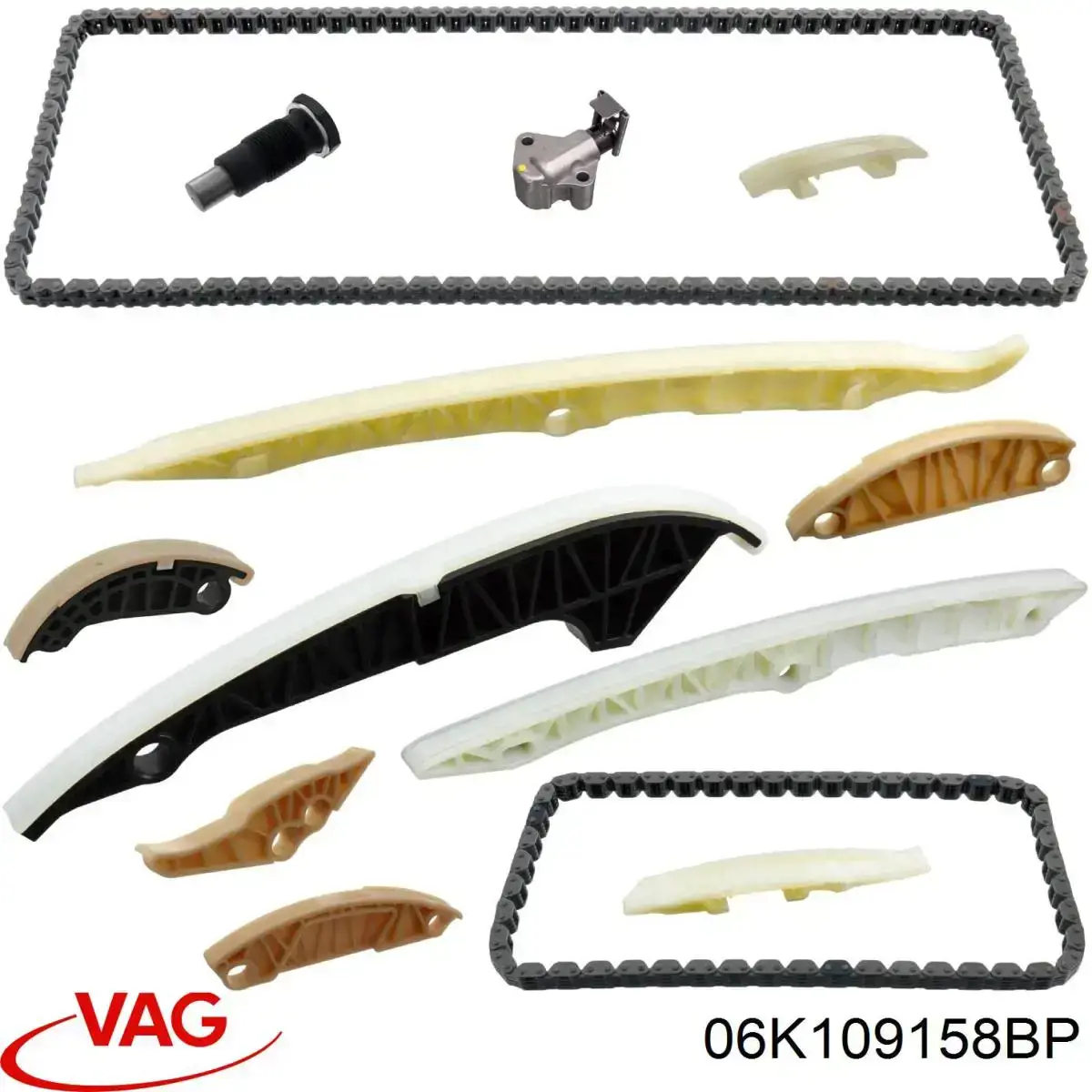 Łańcuch rozrządu 06K109158BP VAG