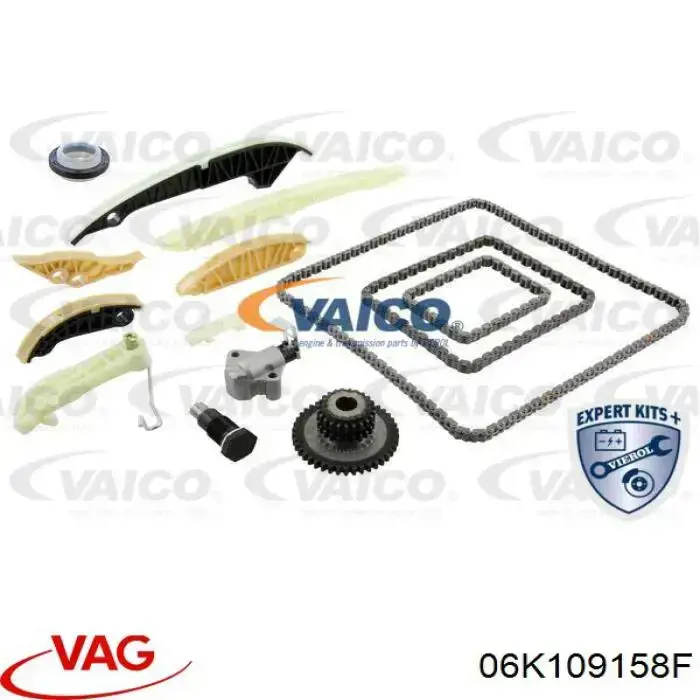 Łańcuch rozrządu VAG 06K109158F cena, od 109,94 USD