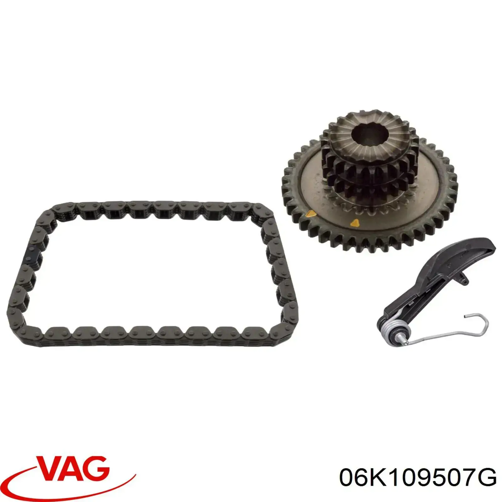 Napinacz łańcucha pompy oleju VAG 06K109507G cena, od 20,48 USD