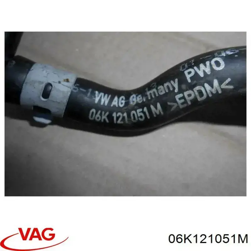 06K121051M VAG Przewód (króciec) układu chłodzenia