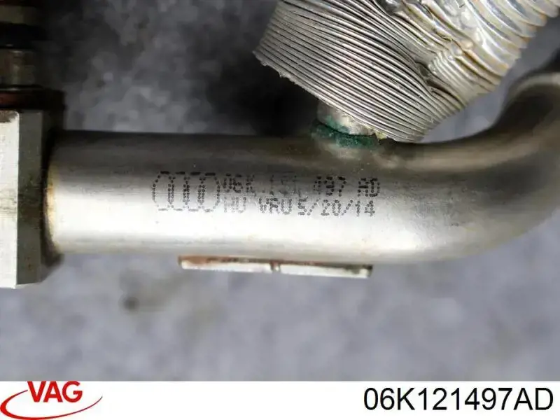 Przewód (króciec) układu chłodzenia VAG 06K121497AD cena, od 103,58 USD