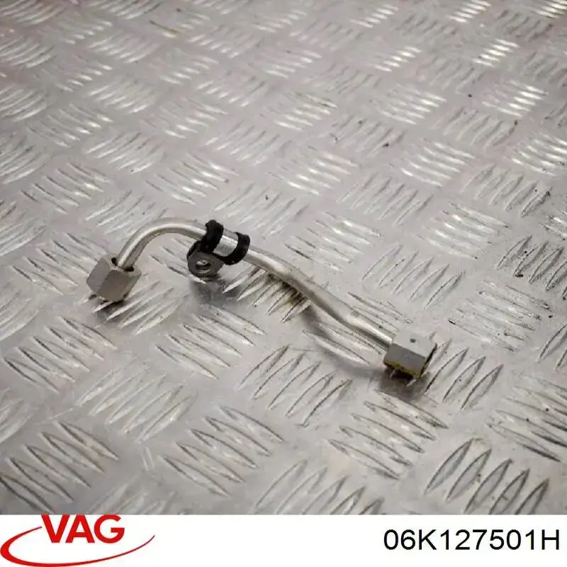 06K127501H VAG Rurka paliwa, od pompy wtryskowej do listwy paliwowej