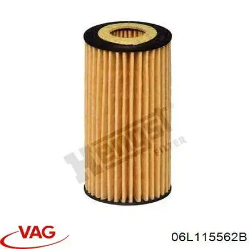 Do koszyka 06L115562B VAG Filtr oleju