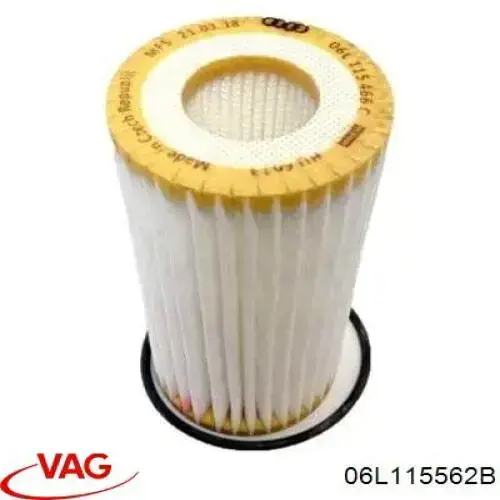 Do koszyka 06L115562B VAG Filtr oleju