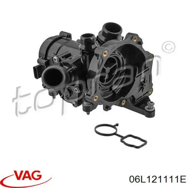 Pompa chłodzenia wodą, w komplecie z obudową VAG 06L121111E cena, od 254,15 USD
