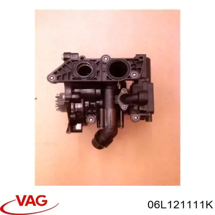 06L121111K VAG Pompa chłodzenia wodą, w komplecie z obudową