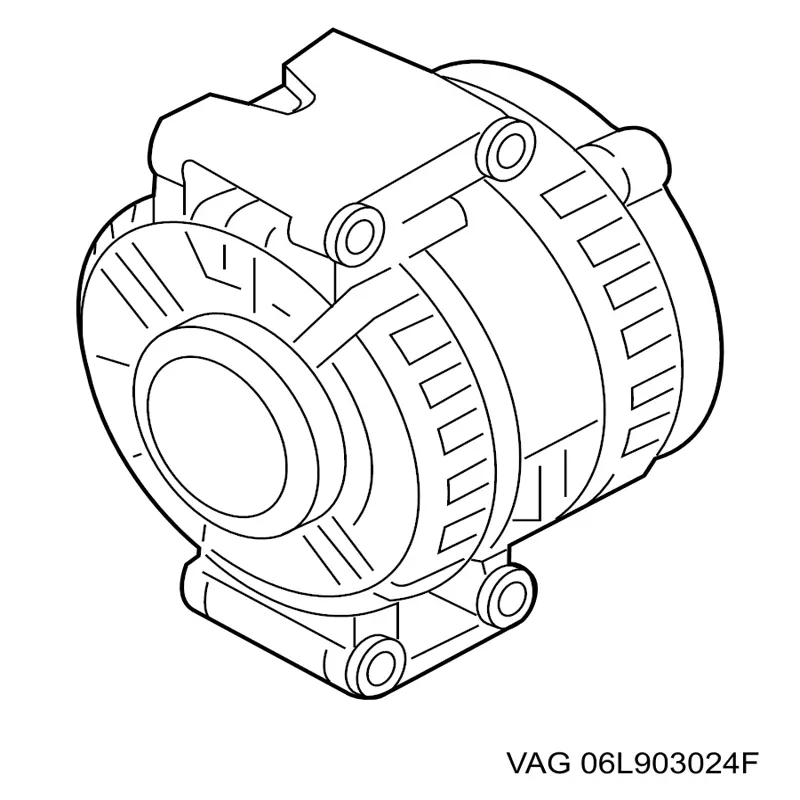 Do koszyka 06L903024F VAG Alternator