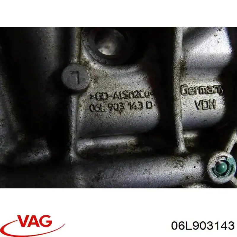 06L903143 VAG Wspornik alternatora
