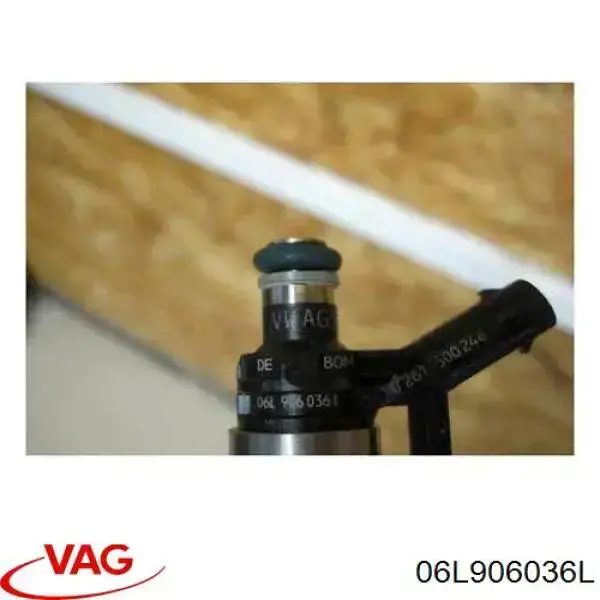 Do koszyka 06L906036L VAG Wtryskiwacz paliwa