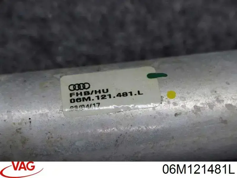 Przewód (króciec) układu chłodzenia VAG 06M121481L cena, od 31,13 USD