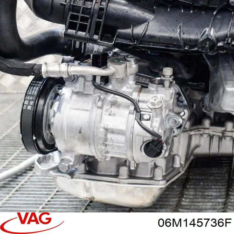 Do koszyka 06M145736F VAG Rurka (przewód) spływu oleju z turbiny