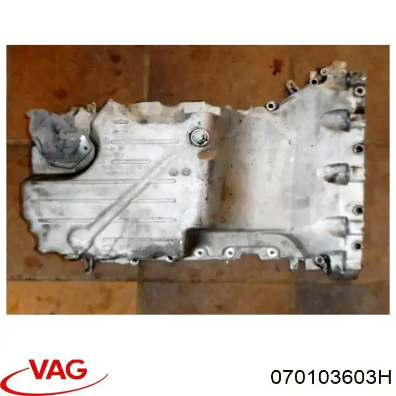 Miska olejowa silnika Volkswagen Touareg I SUV (7LA, 7L6, 7L7) (2002 - 2010) cena, od 146,78 USD