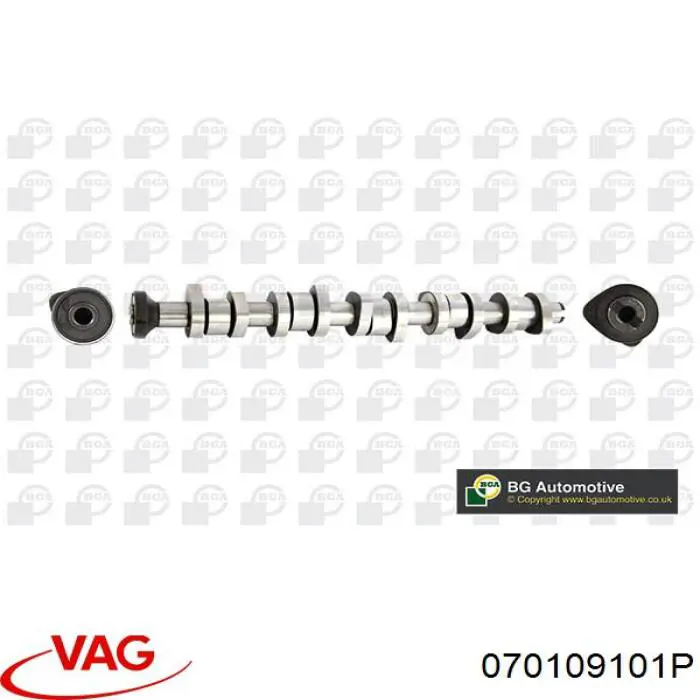 Wał rozrządu silnika VAG 070109101P