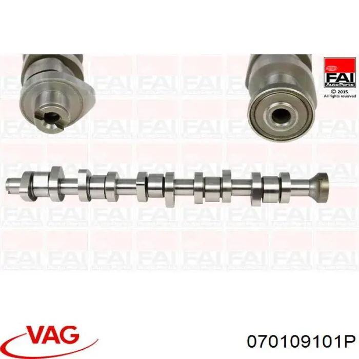 Wał rozrządu silnika VAG 070109101P cena, od 360,85 USD