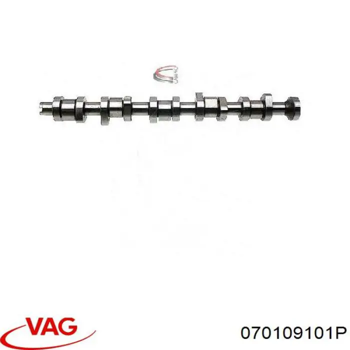 Do koszyka 070109101P VAG Wał rozrządu silnika