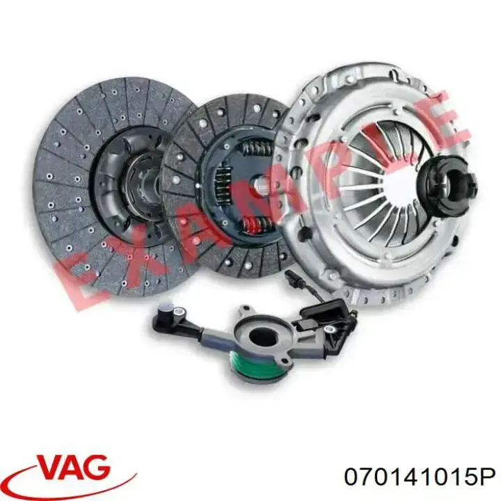 Zestaw sprzęgła (3 części) VAG 070141015P cena, od 319,22 USD