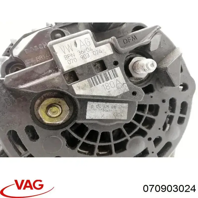Alternator VAG 070903024