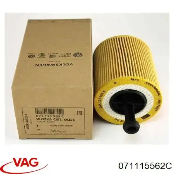 Filtr oleju VAG 071115562C cena, od 20,49 USD