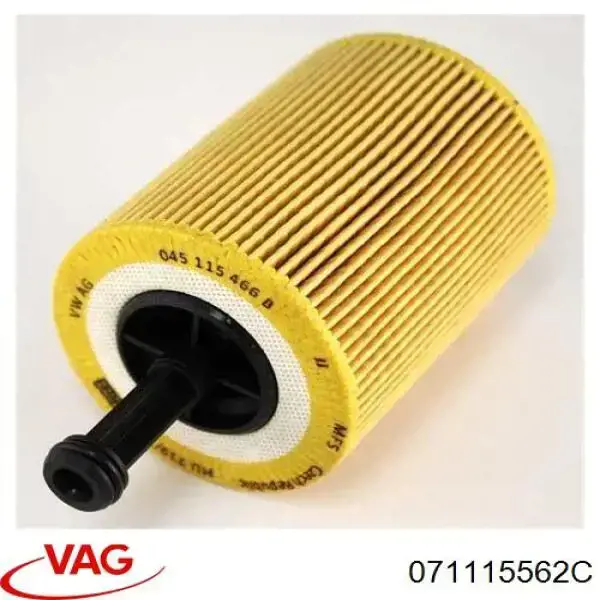 Do koszyka 071115562C VAG Filtr oleju