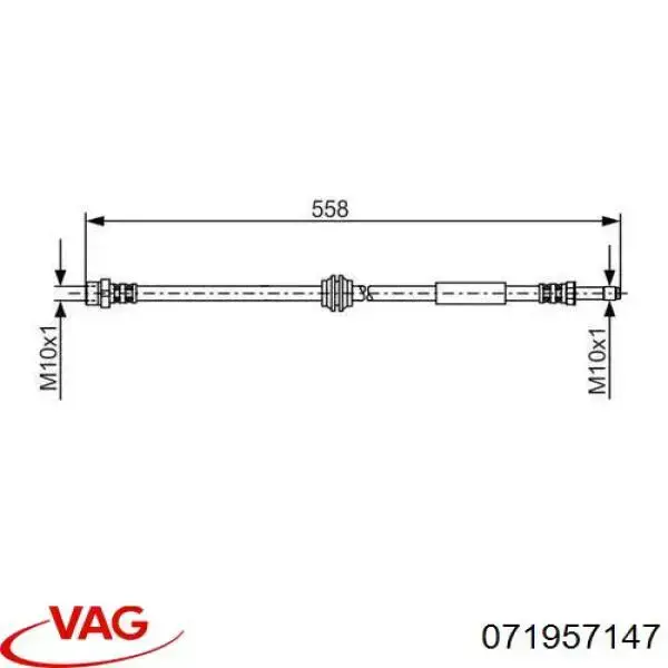 Do koszyka 071957147 VAG Czujnik położenia wału korbowego