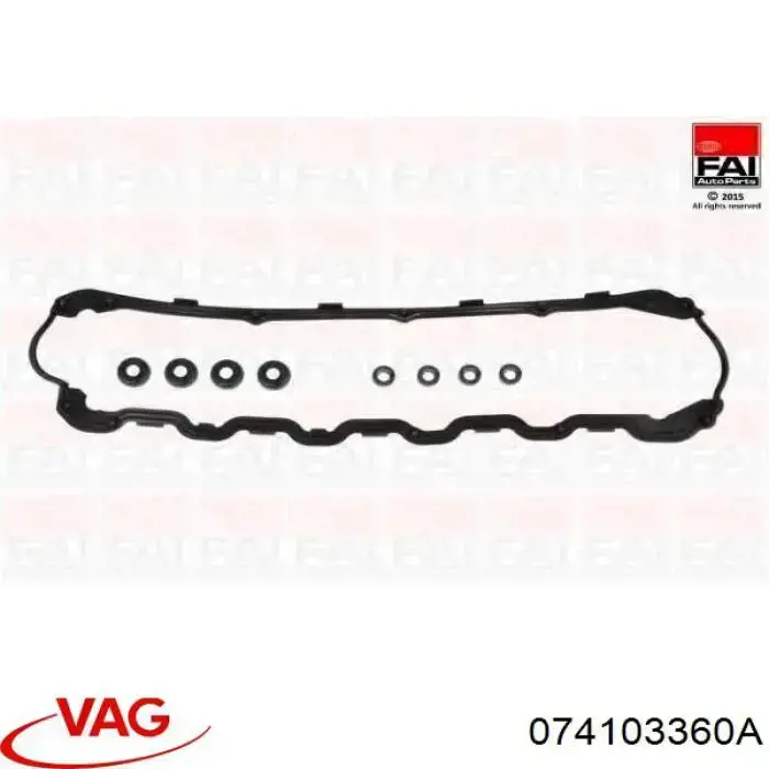 Pokrywa zaworowa VAG 074103360A cena, od 286,29 USD