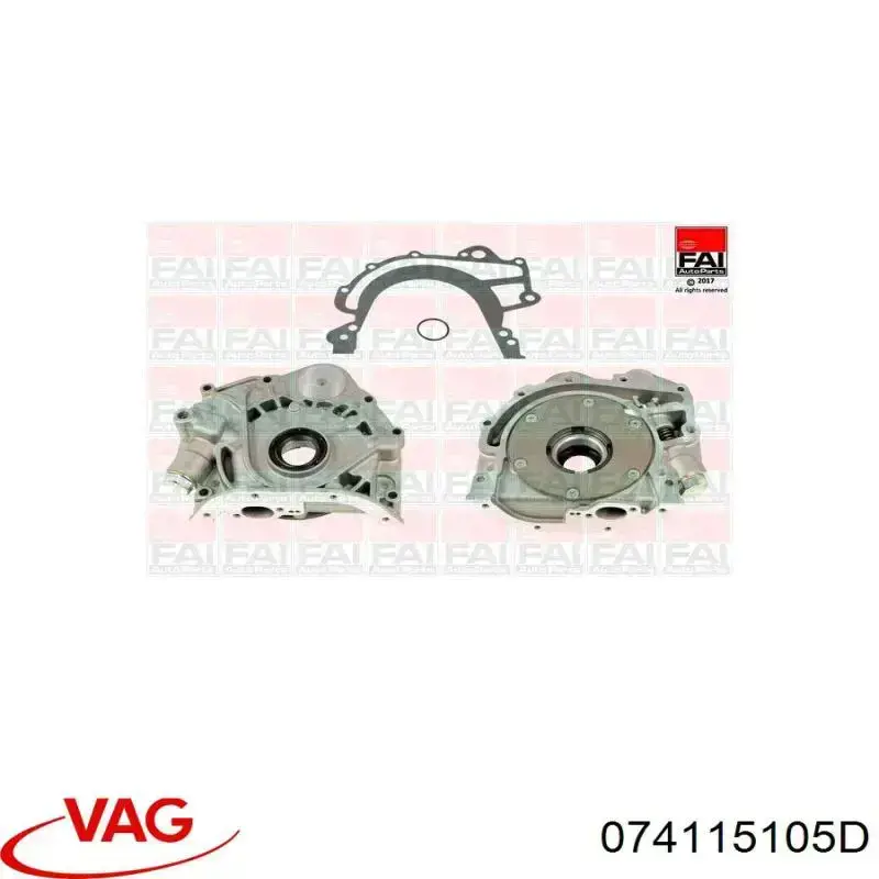 Pompa oleju 074115105D VAG