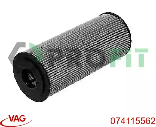 074115562 VAG Filtr oleju
