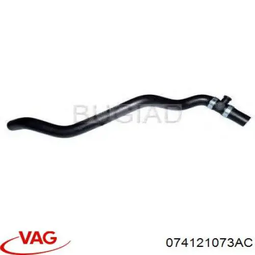 Przewód (króciec) układu chłodzenia VAG 074121073AC cena, od 14,81 USD