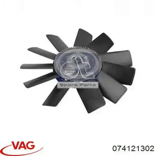 Sprzęgło wiskotyczne wentylatora chłodzenia VAG 074121302 cena, od 95,42 USD