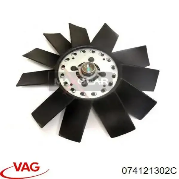 Sprzęgło wiskotyczne wentylatora chłodzenia VAG 074121302C cena, od 107,90 USD
