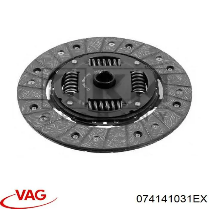 Do koszyka 074141031EX VAG Tarcza sprzęgła