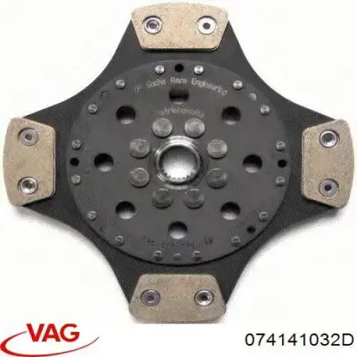 Do koszyka 074141032D VAG Tarcza sprzęgła