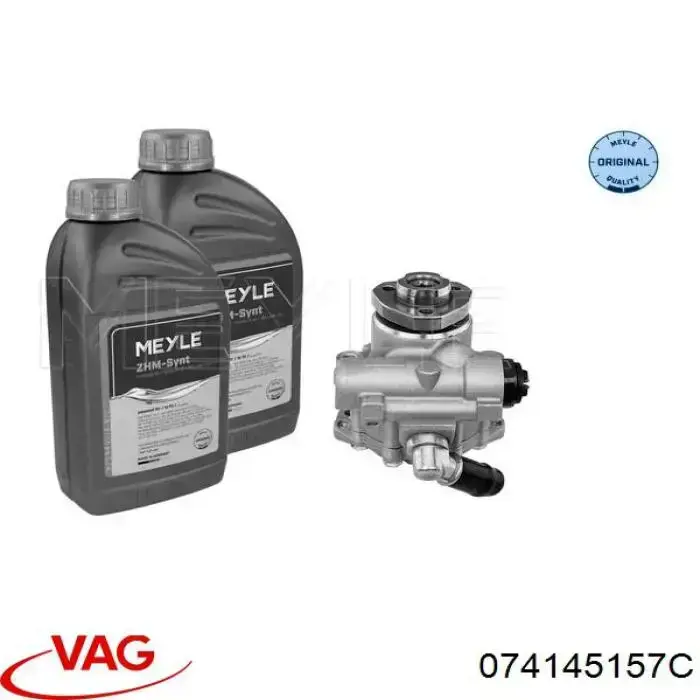 Do koszyka 074145157C VAG Pompa wspomagania hydraulicznego kierownicy