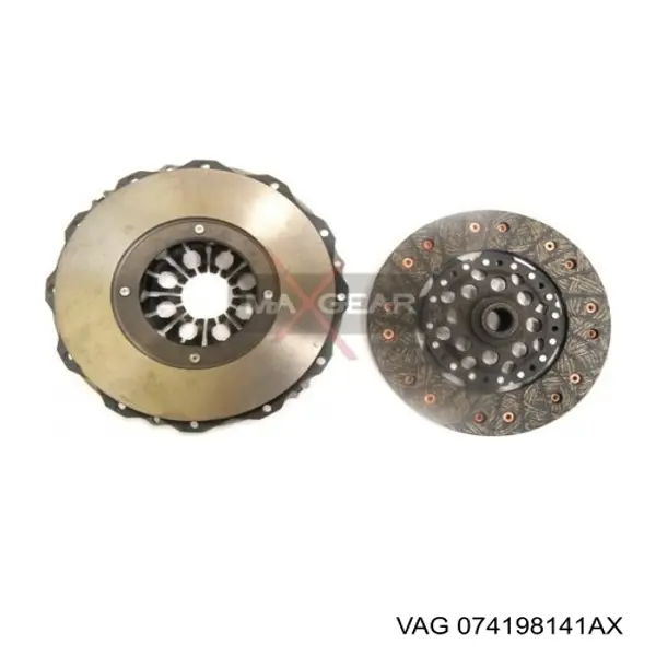 Do koszyka 074198141AX VAG Zestaw sprzęgła (3 części)