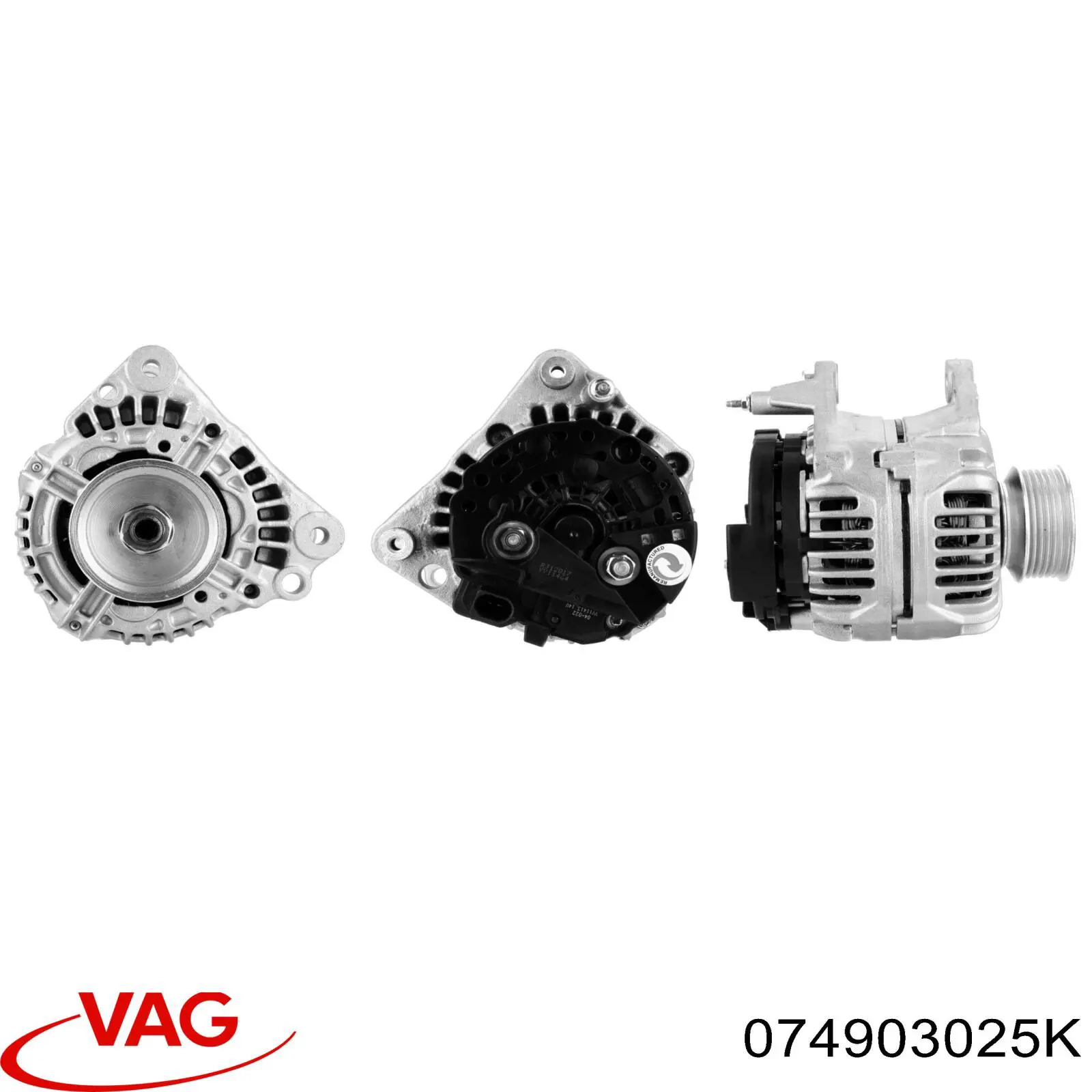 074903025K VAG Alternator