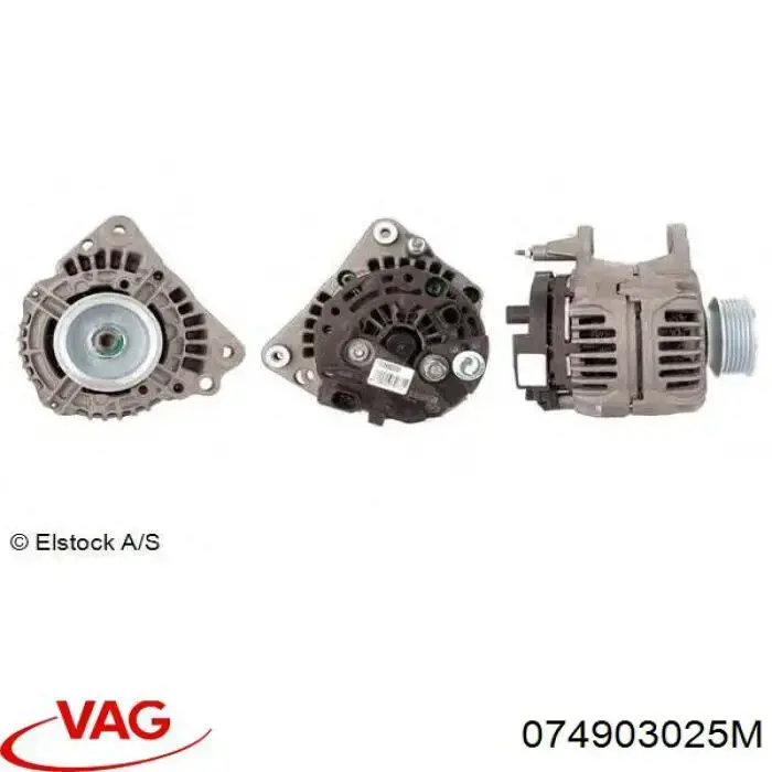Alternator VAG 074903025M cena, od 88,53 USD