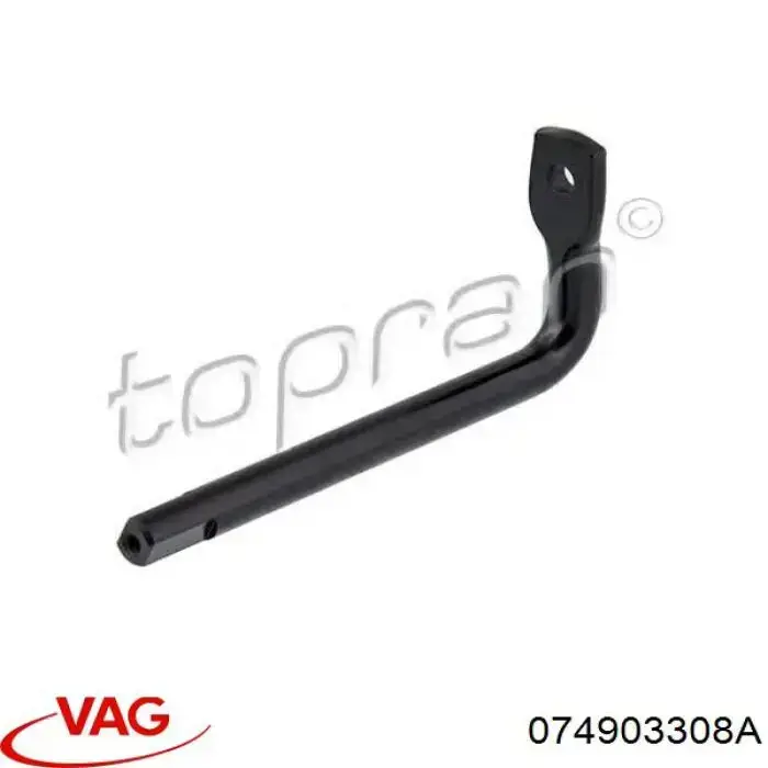 Wspornik napinacza paska napędowego VAG 074903308A cena, od 60,19 USD