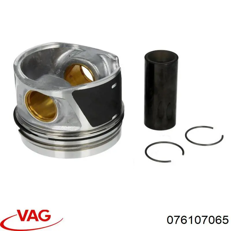 Do koszyka 076107065 VAG Tłok, komplet do jednego cylindru, STD