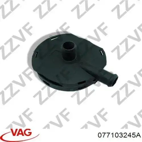 Zawór PCV odpowietrzający silnik VAG 077103245A cena, od 16,08 USD