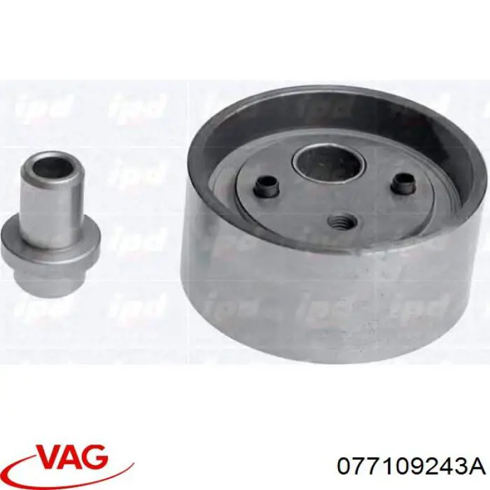 Do koszyka 077109243A VAG Rolka napinacza paska rozrządu
