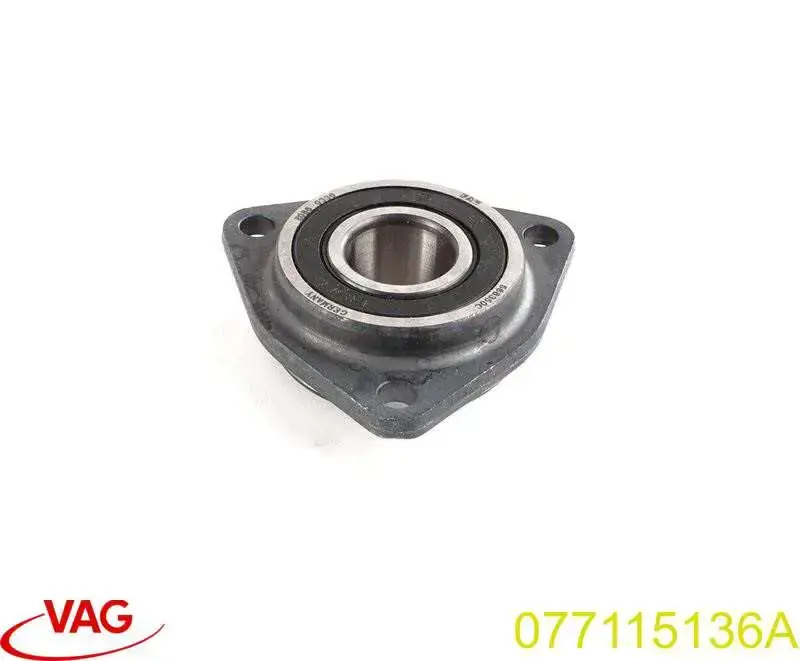 Wspornik podporowy sprzęgła wiskotycznego układu chłodzenia VAG 077115136A cena, od 39,59 USD