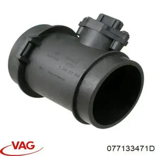 Czujnik przepływu powietrza, przepływomierz powietrza M.A.F. VAG 077133471D cena, od 63,33 USD