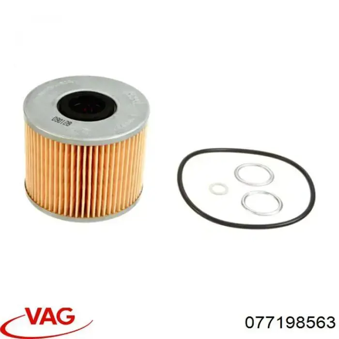 077198563 VAG Filtr oleju