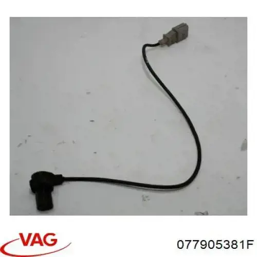 Czujnik położenia wału korbowego 077905381F VAG