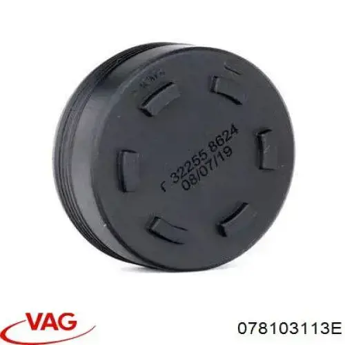Zaślepka głowicy cylindrów/bloku cylindrów 078103113E VAG