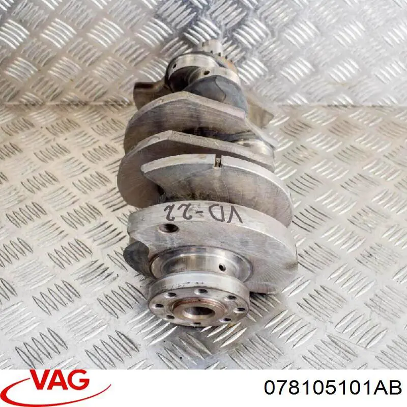 Wał korbowy silnika VAG 078105101AB cena, od 166,82 USD
