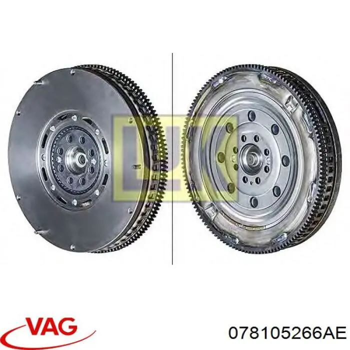 078105266AE VAG Koło zamachowe silnika