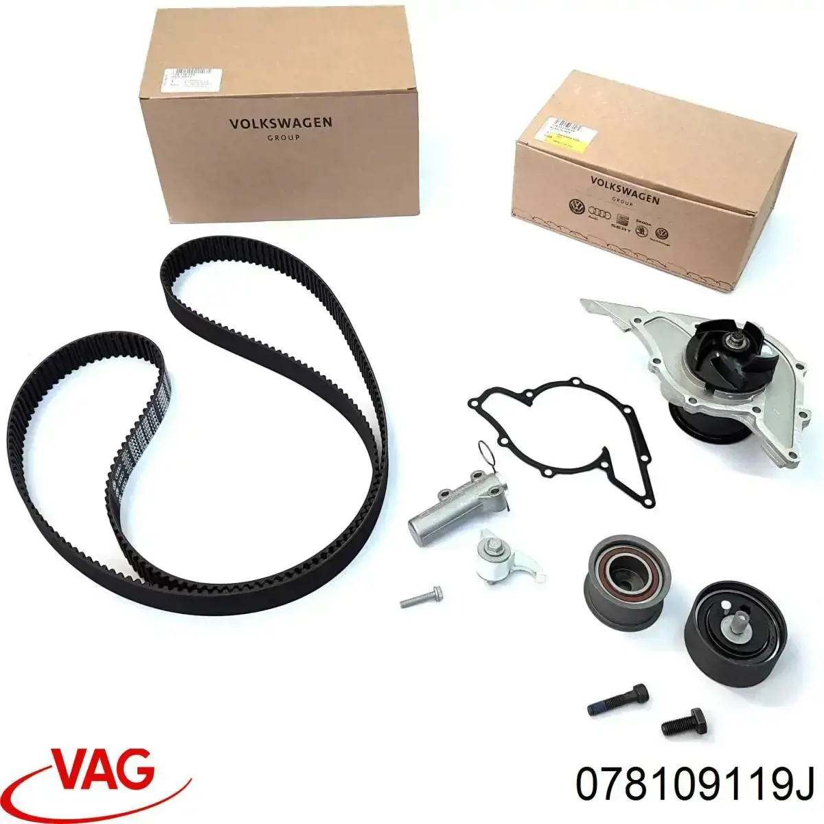 Pasek rozrządu VAG 078109119J cena, od 42,11 USD
